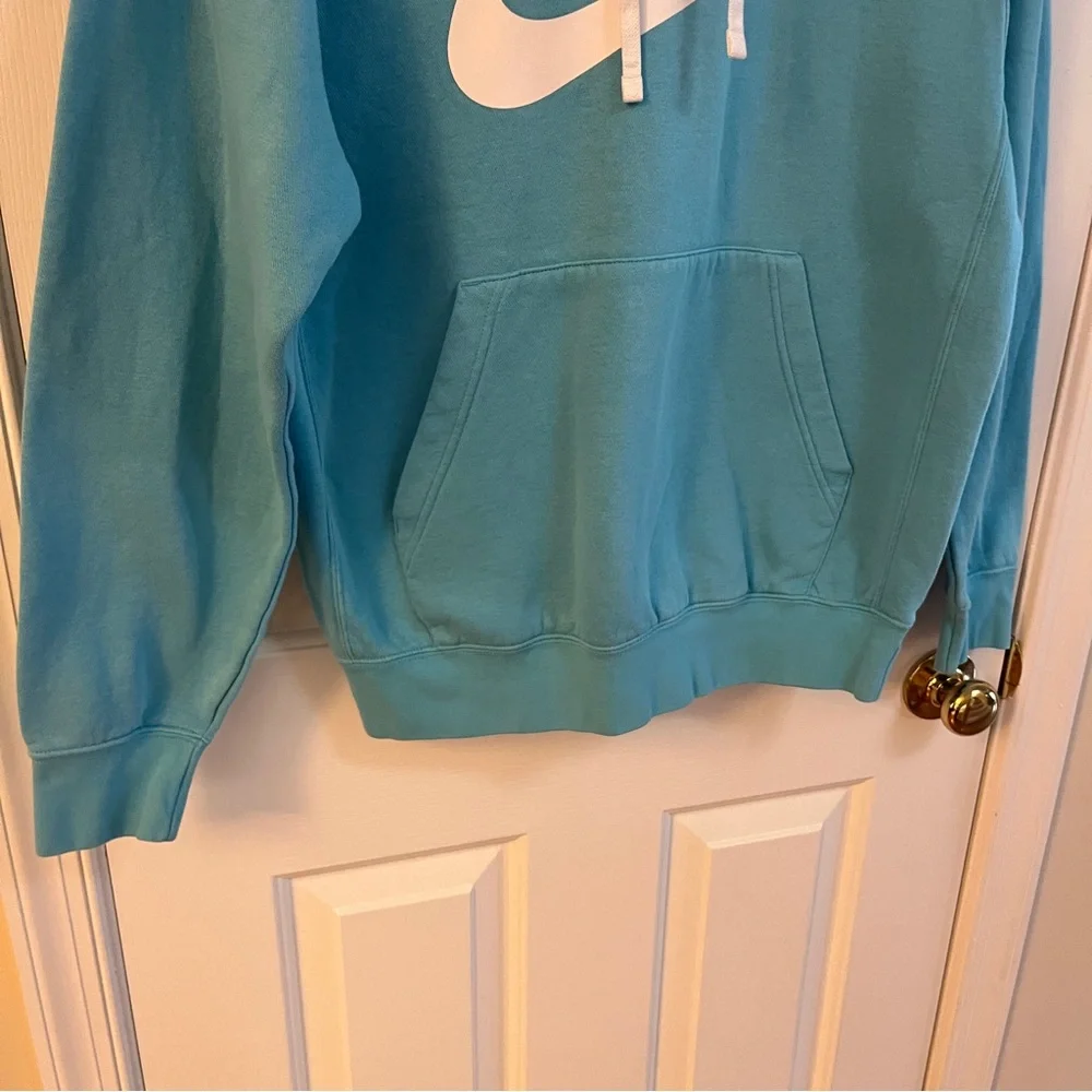 Nike Men's Teal Hoodie
